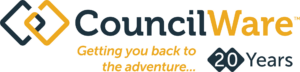 CouncilWare's 20th anniversary logo
